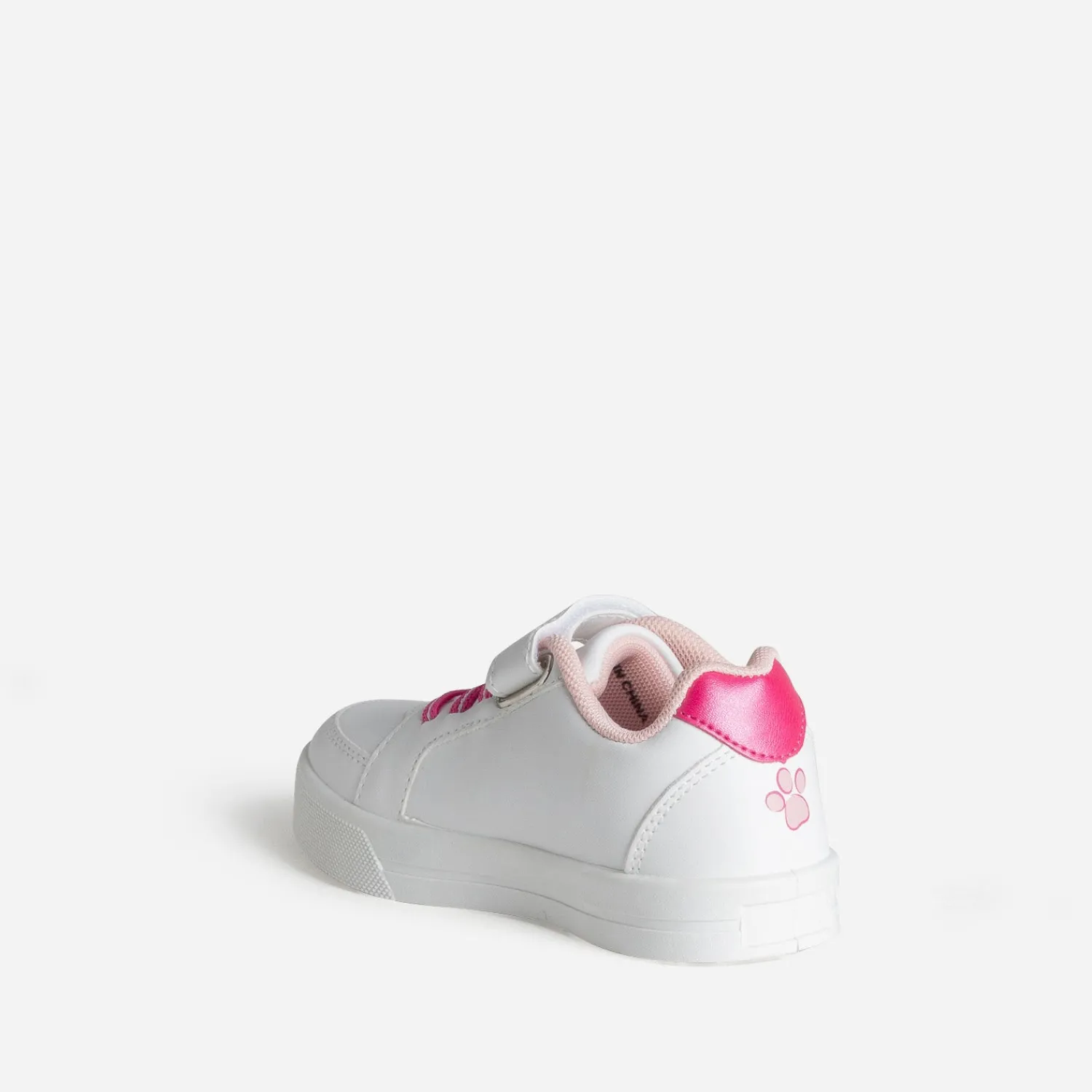 Pat Patrouille Baskets^Tennis blanche et ROSE