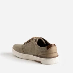 Eram Baskets/Tennis^Tennis chiné en toile BEIGE