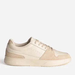 Eram Baskets/Tennis^Tennis cuir et velours côtelé BEIGE