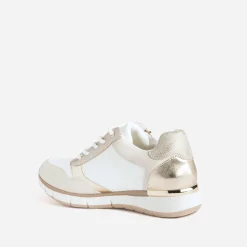 Eram Baskets^Tennis et écrue bi-matière BEIGE