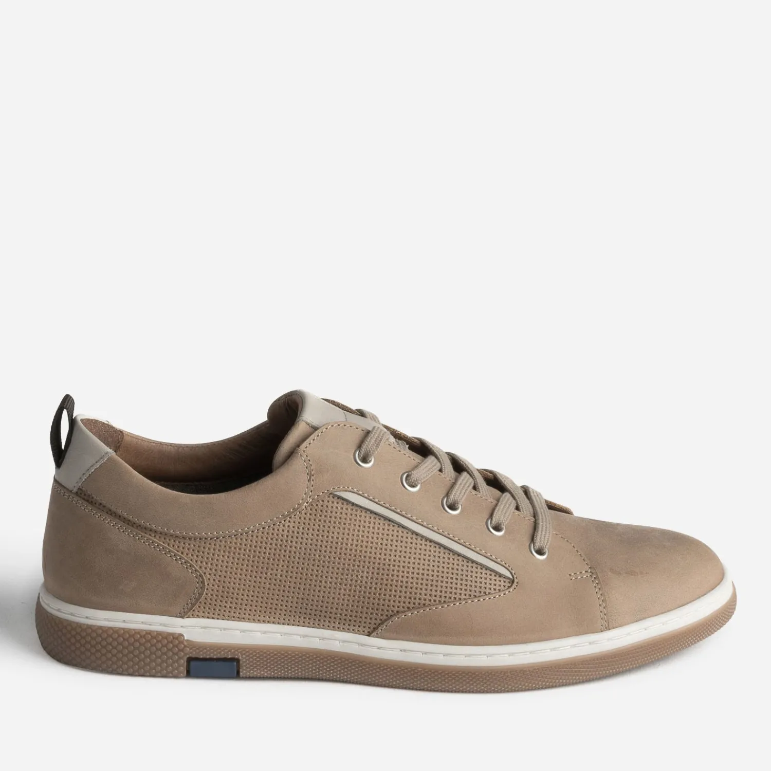 Eram Baskets/Tennis^Tennis beige foncé en cuir CAMEL