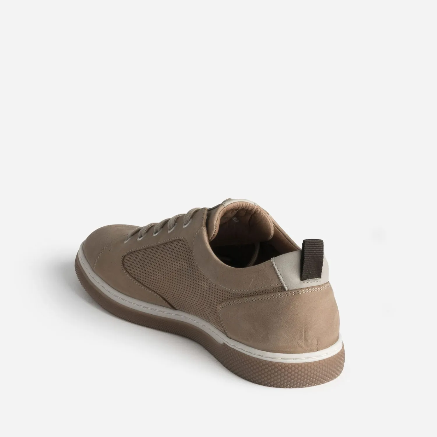 Eram Baskets/Tennis^Tennis beige foncé en cuir CAMEL