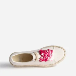 Eram Baskets^Tennis pailletée à lacet foulard BEIGE