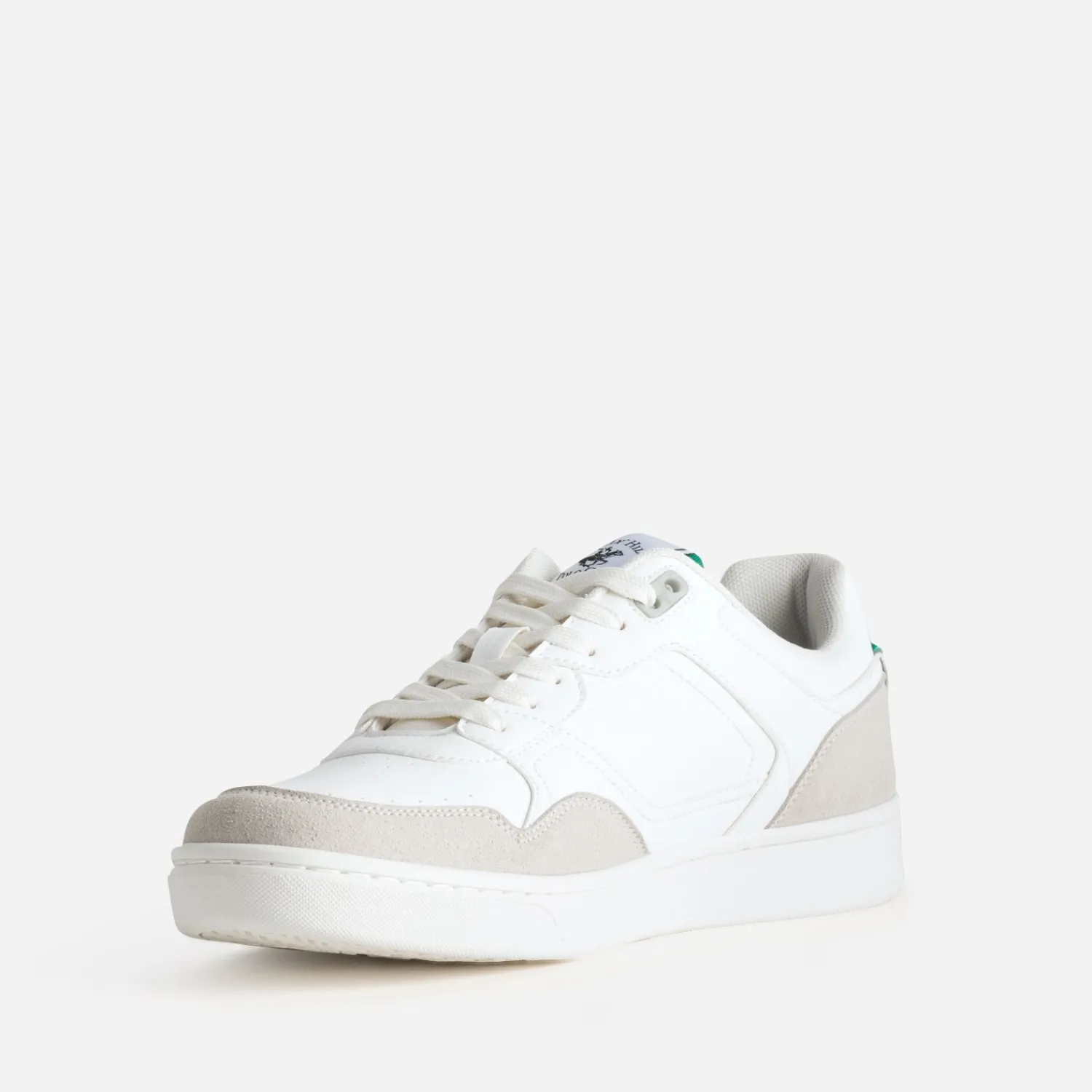 POLO CLUB BEVERLY HILLS Baskets/Tennis^Tennis BEVERLY HILLS POLO CLUB he et vert détail vert BLANC