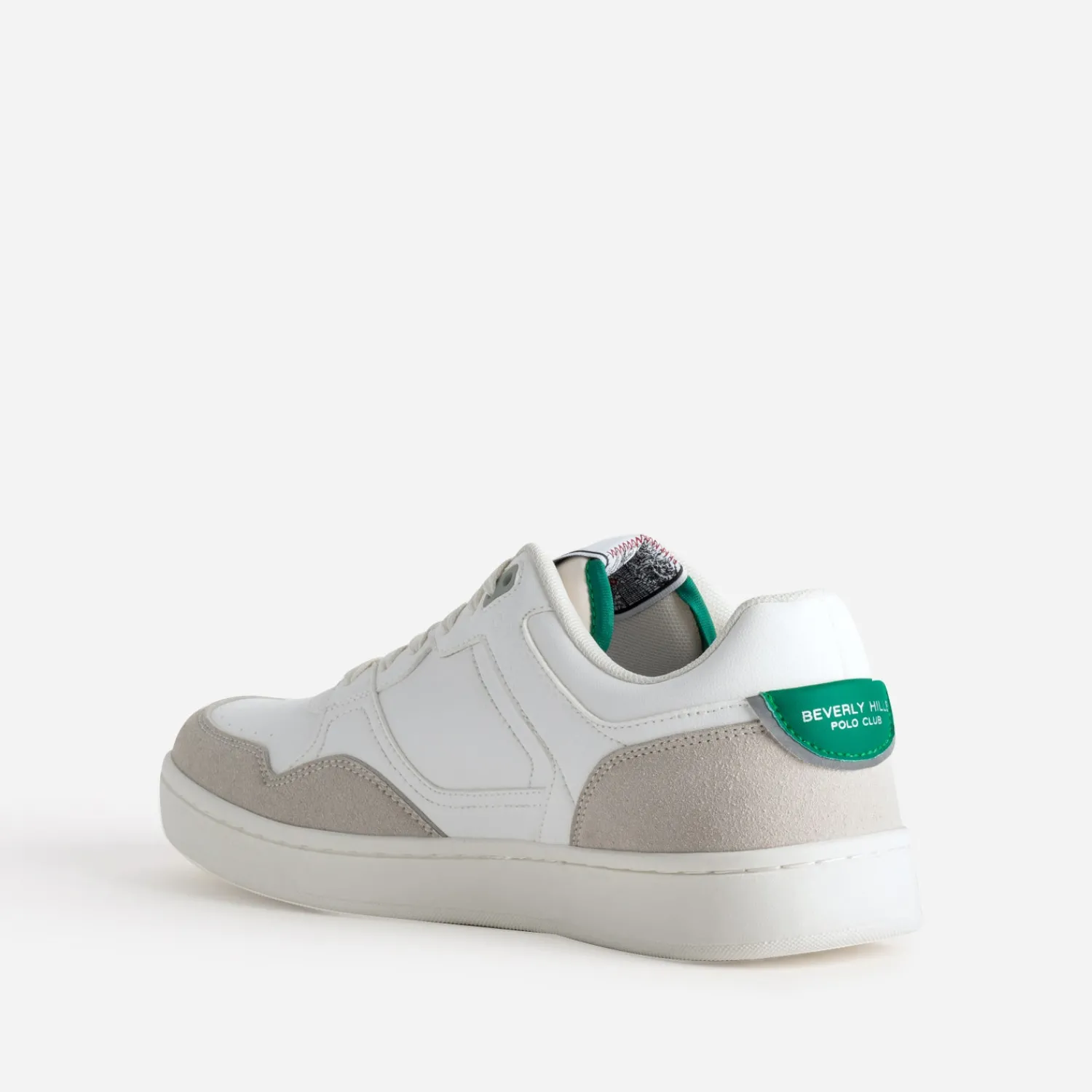 POLO CLUB BEVERLY HILLS Baskets/Tennis^Tennis BEVERLY HILLS POLO CLUB he et vert détail vert BLANC