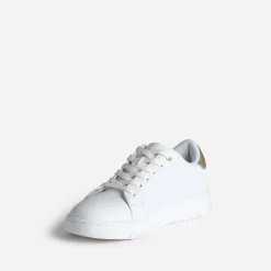 Eram Baskets^Tennis he brodée fleurs BLANC