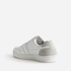 Eram Baskets/Tennis^Tennis he éco-conçue en cuir détails gris BLANC