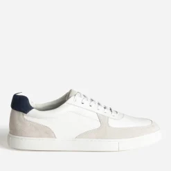 Eram Baskets/Tennis^Tennis he cuir, grise, marine BLANC