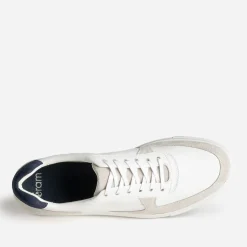 Eram Baskets/Tennis^Tennis he cuir, grise, marine BLANC