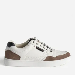 Eram Baskets/Tennis^Tennis he embossage et détails couleurs BLANC