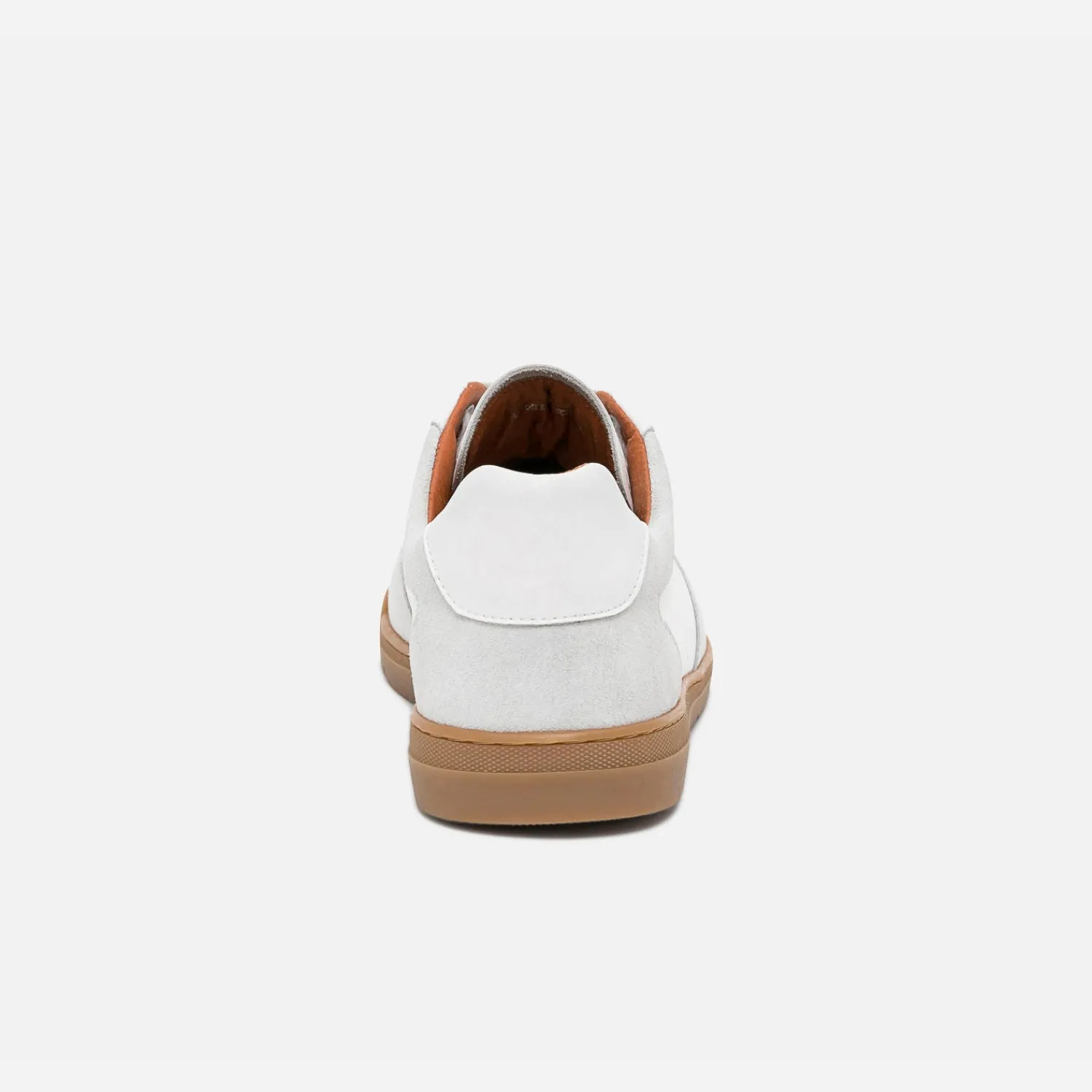 Eram Baskets/Tennis^Tennis he en cuir détails gris clair BLANC