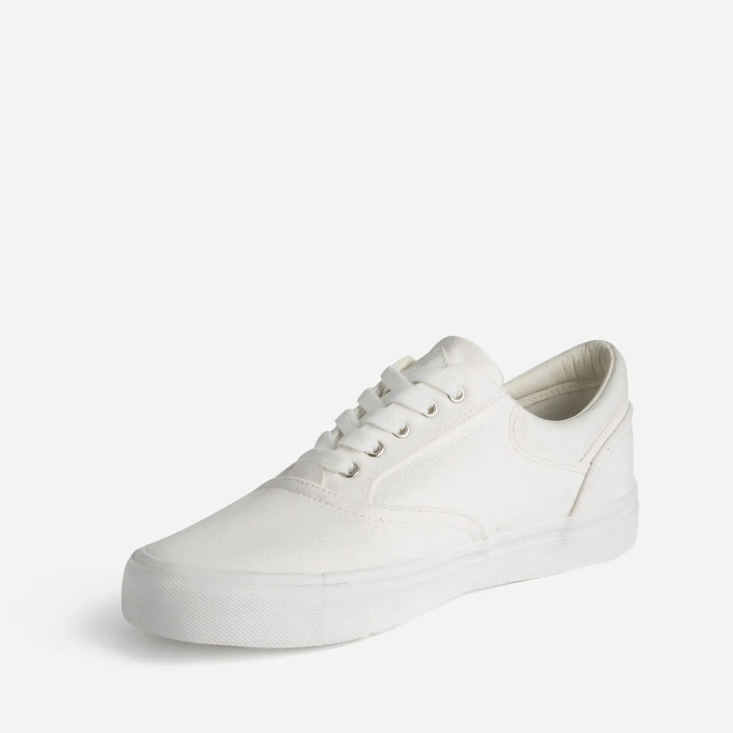 Eram Baskets/Tennis^Tennis blanche en toile BEIGE