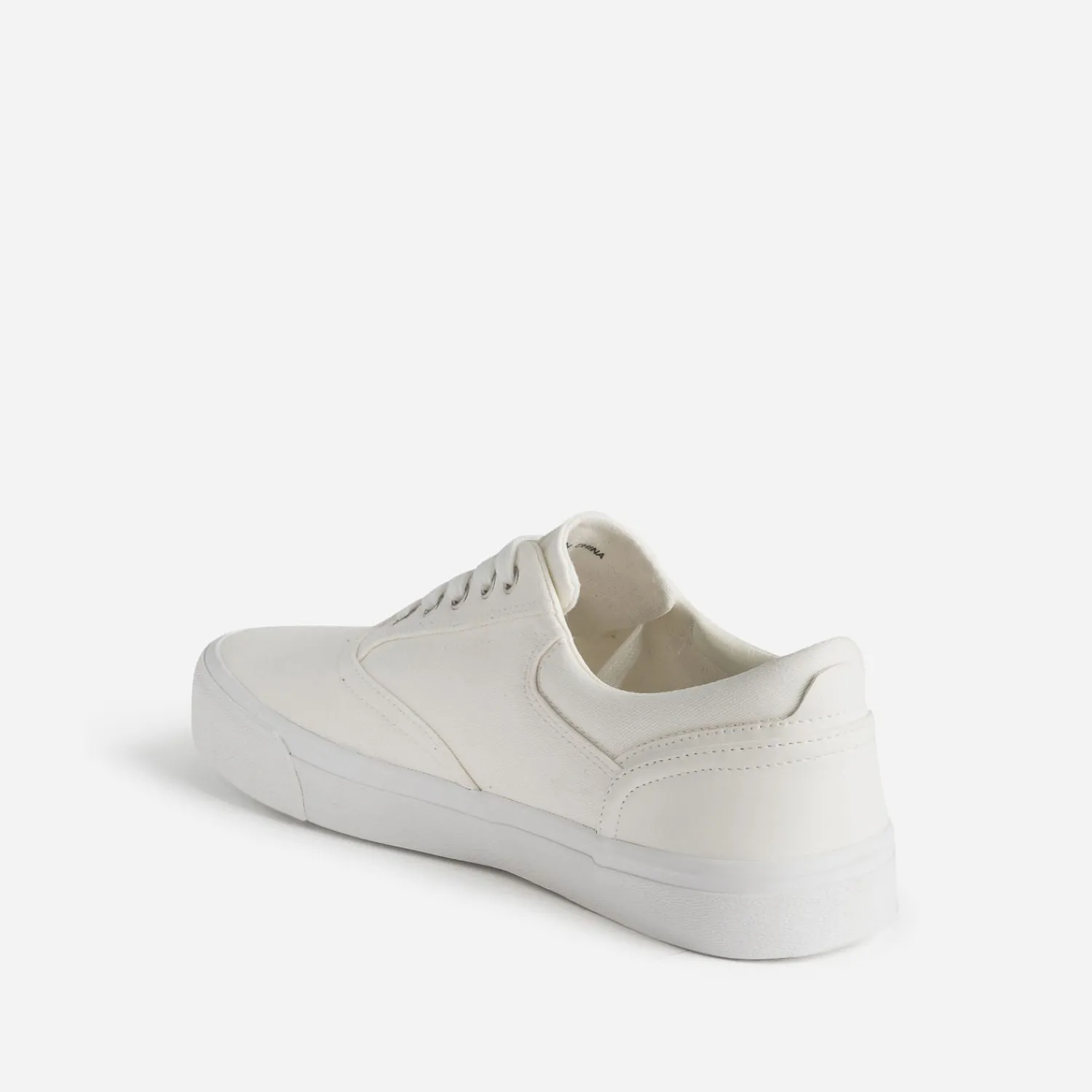 Eram Baskets/Tennis^Tennis blanche en toile BEIGE