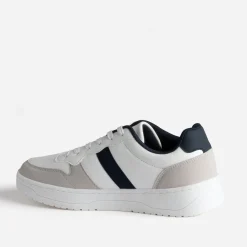 Eram Baskets/Tennis^Tennis he, gris clair et marine BLANC