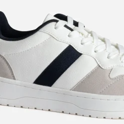 Eram Baskets/Tennis^Tennis he, gris clair et marine BLANC