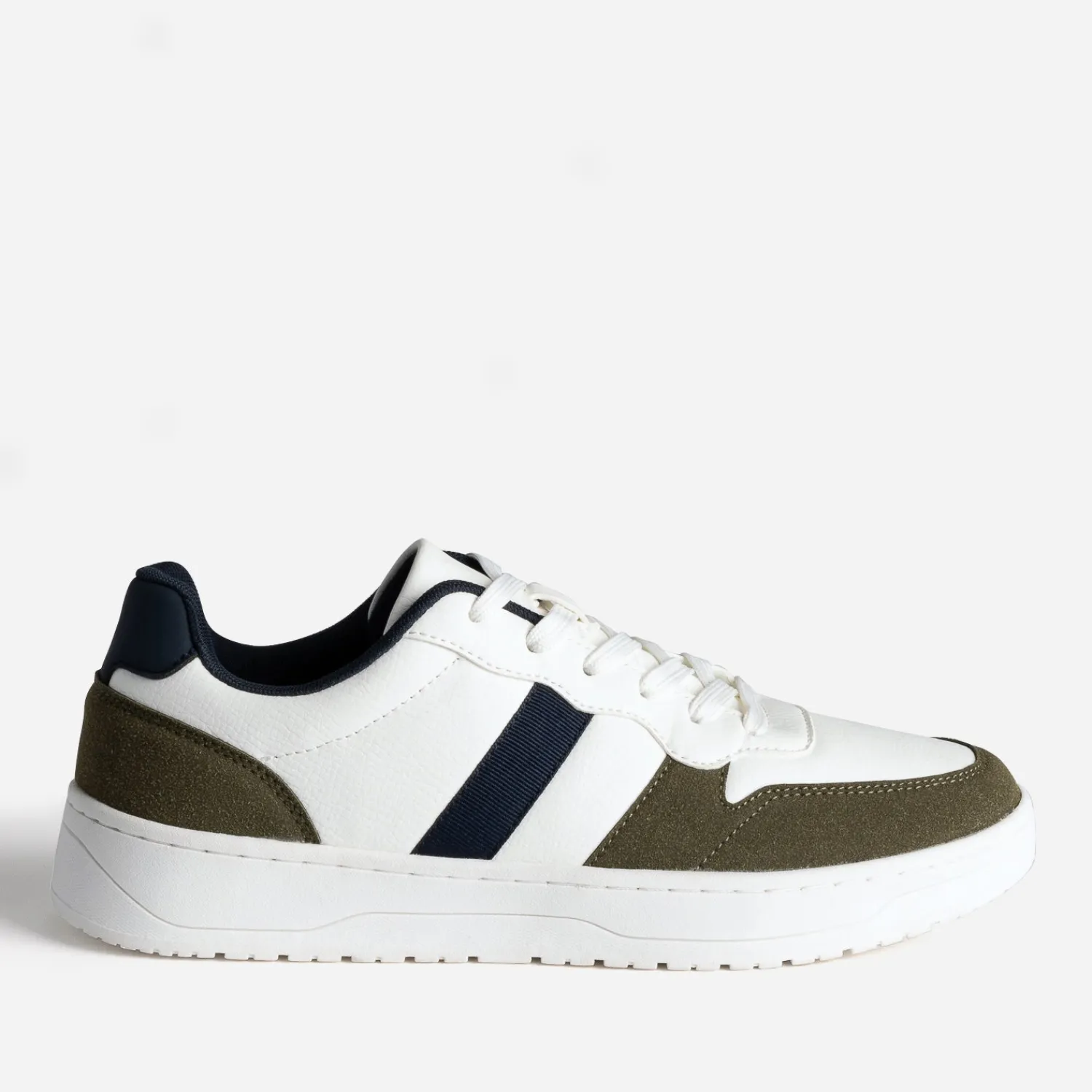 Eram Baskets/Tennis^Tennis he, kaki et marine BLANC