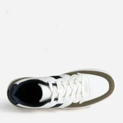 Eram Baskets/Tennis^Tennis he, kaki et marine BLANC