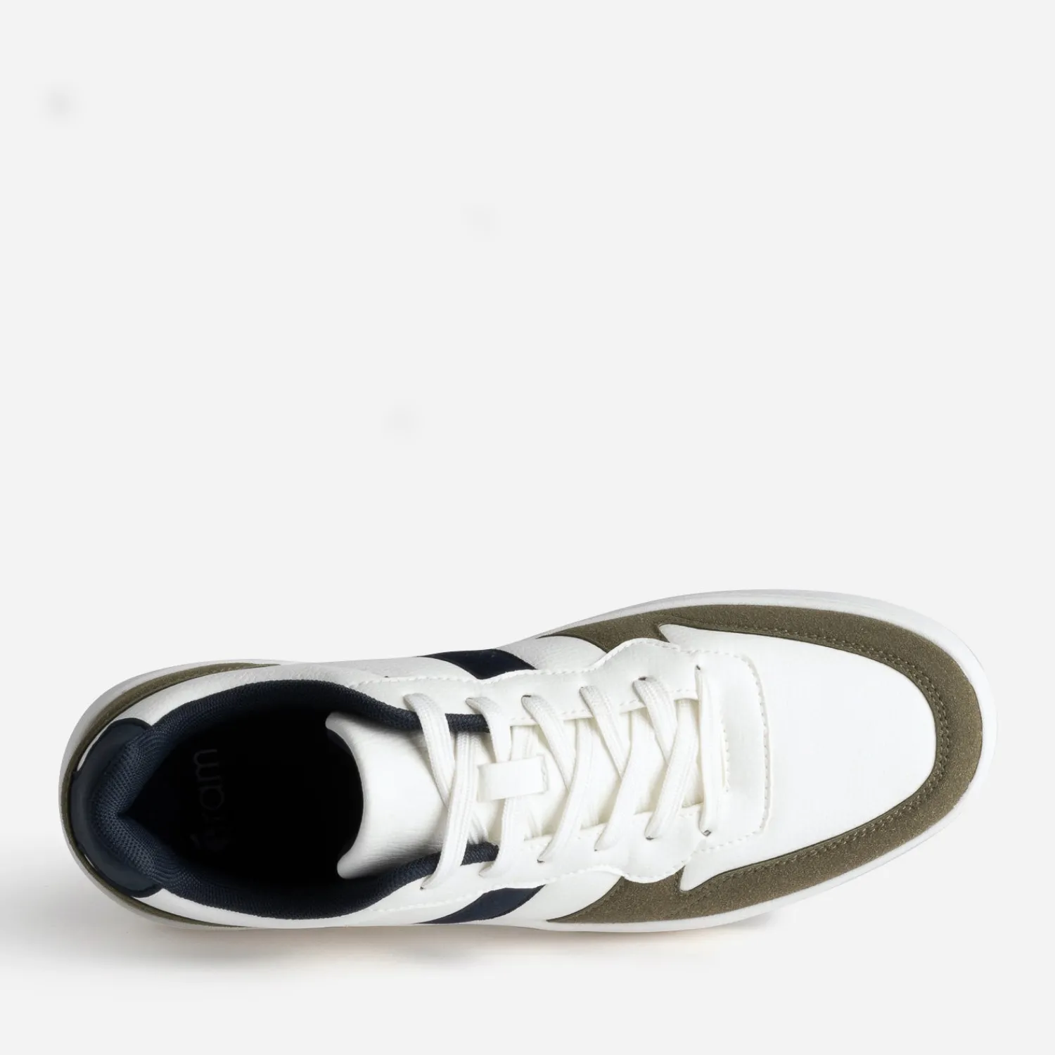 Eram Baskets/Tennis^Tennis he, kaki et marine BLANC