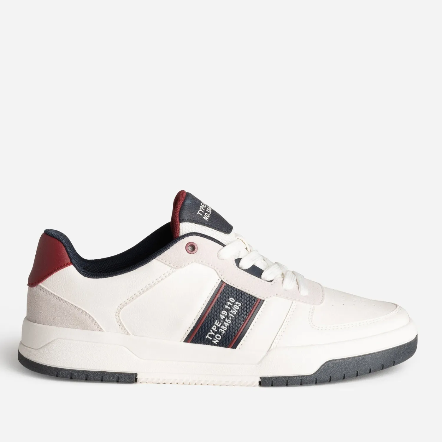Eram Baskets/Tennis^Tennis he, marine, bordeaux BLANC