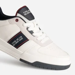 Eram Baskets/Tennis^Tennis he, marine, bordeaux BLANC