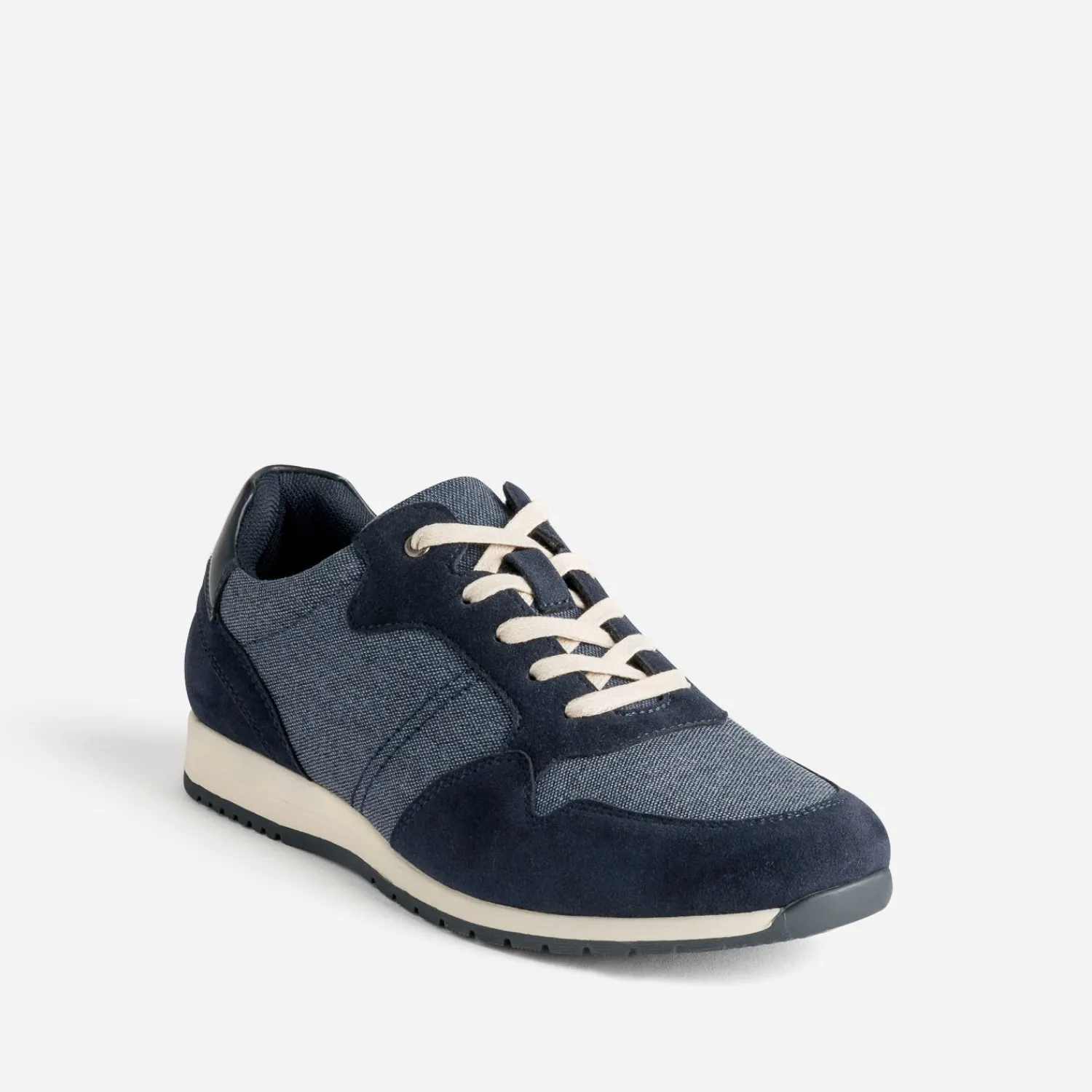 Eram Baskets/Tennis^Tennis bleu bi matière MARINE