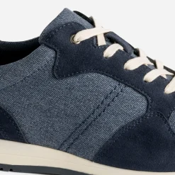 Eram Baskets/Tennis^Tennis bleu bi matière MARINE