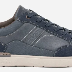 Eram Baskets/Tennis^Tennis bleu bi matière MARINE