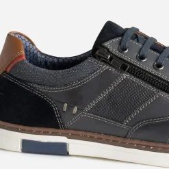 Eram Baskets/Tennis^Tennis bleu cuir MARINE