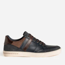 Eram Baskets/Tennis^Tennis bleu en cuir MARINE