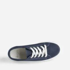 Eram Baskets^Tennis bleu en toile MARINE