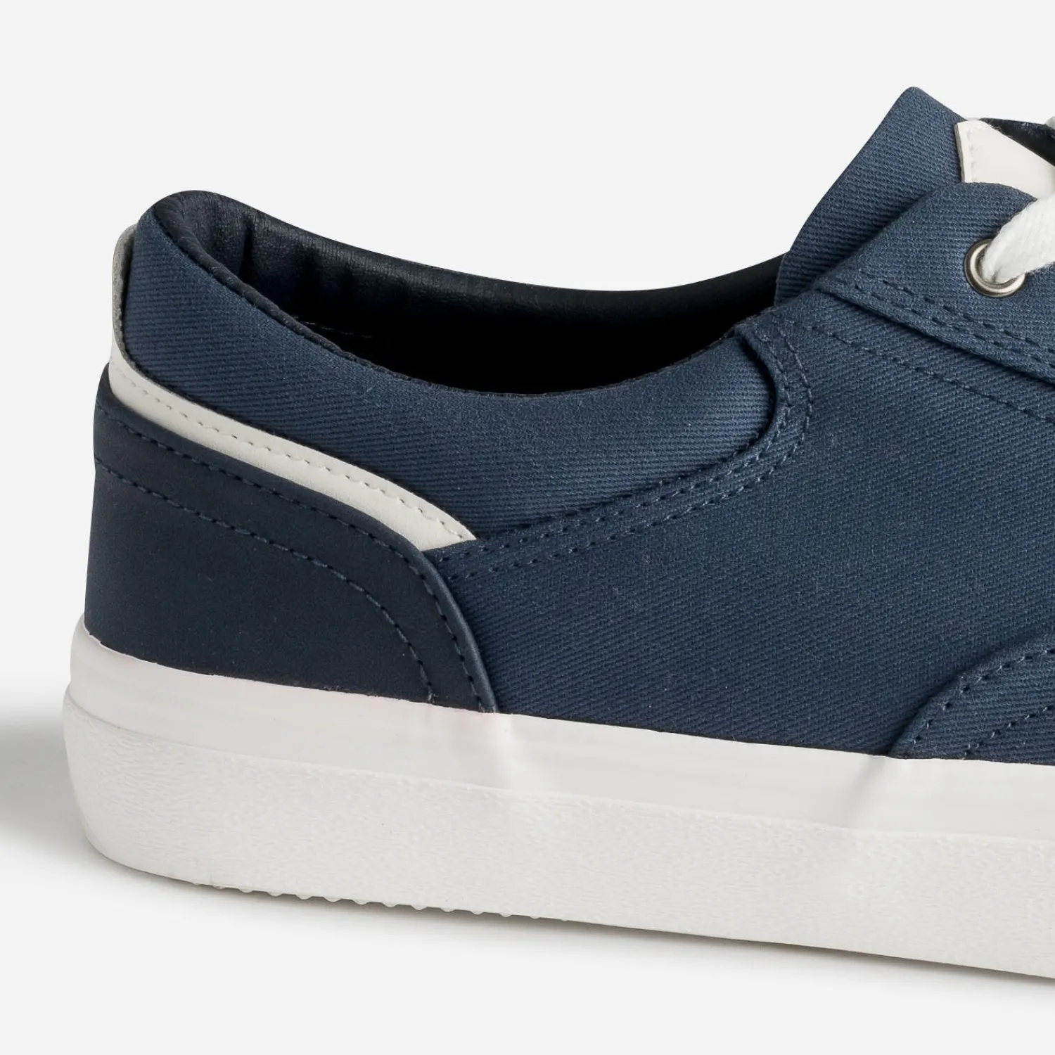 Eram Baskets/Tennis^Tennis marine en toile BLEU