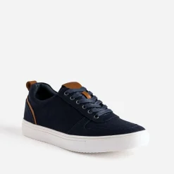 Eram Baskets/Tennis^Tennis bleu en toile MARINE