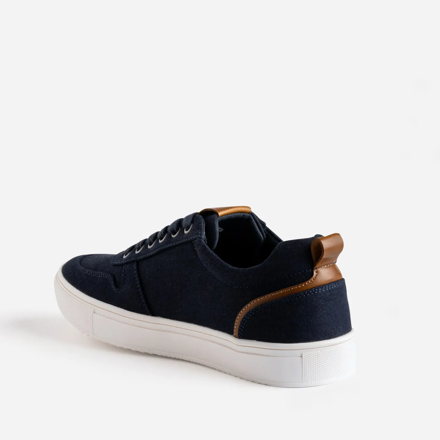 Eram Baskets/Tennis^Tennis bleu en toile MARINE