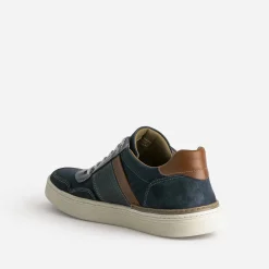 Eram Baskets/Tennis^Tennis bleu multi matières MARINE