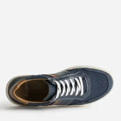 Eram Baskets/Tennis^Tennis bleu multi matières MARINE