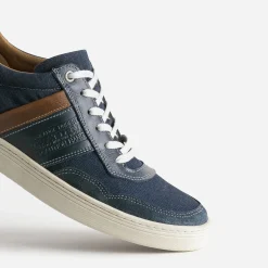 Eram Baskets/Tennis^Tennis bleu multi matières MARINE