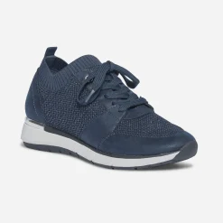 Eram Baskets^Tennis bleu tricotée MARINE