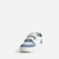 Buggy Baskets^Tennis blanche, e, verte BLEU