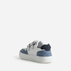 Buggy Baskets^Tennis blanche, e, verte BLEU