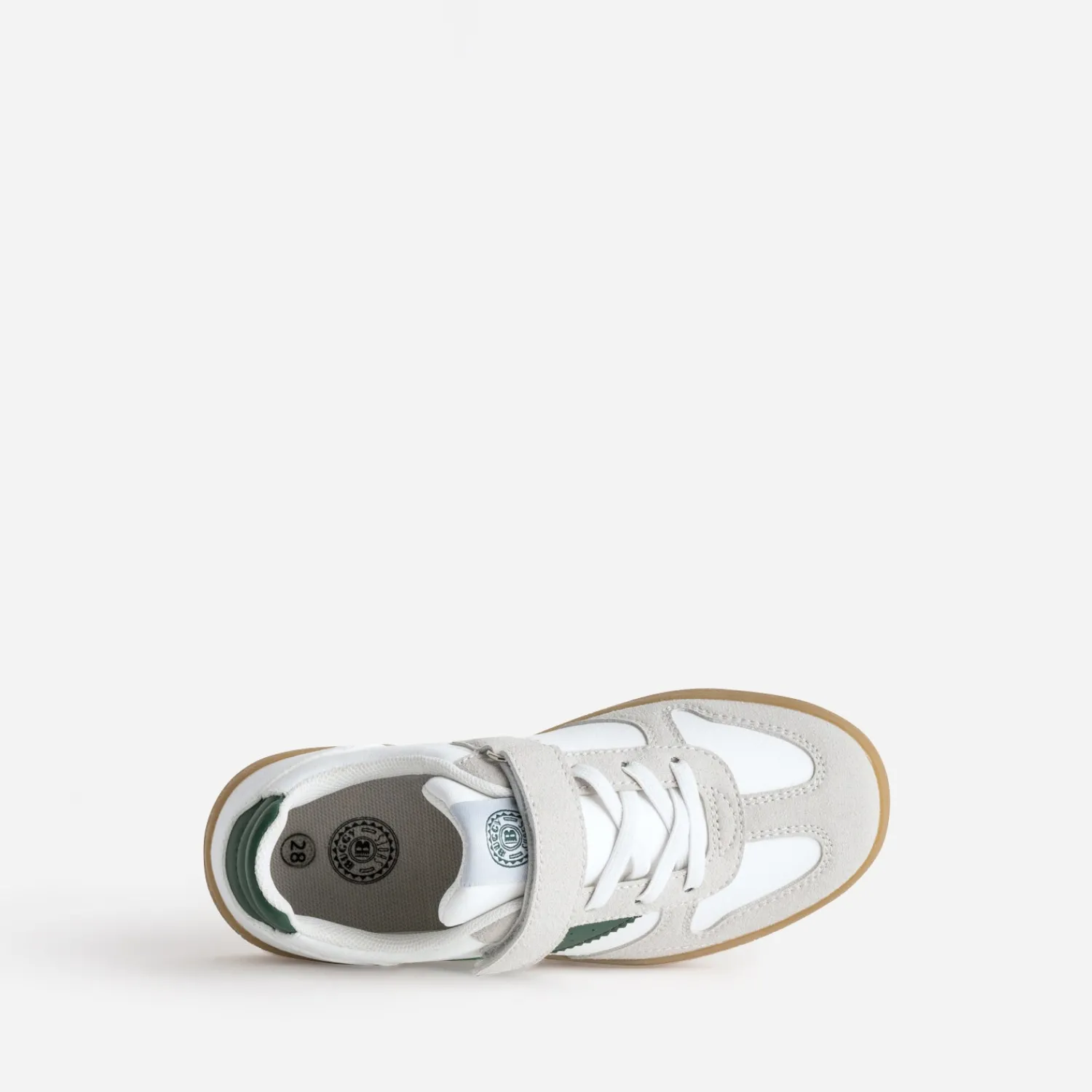 Buggy Baskets^Tennis he, grise, verte BLANC