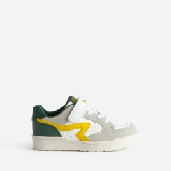 Buggy Baskets^Tennis he, grise, jaune, verte BLANC