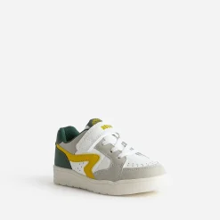 Texto Baskets^Tennis BUGGY he, grise, jaune, verte BLANC