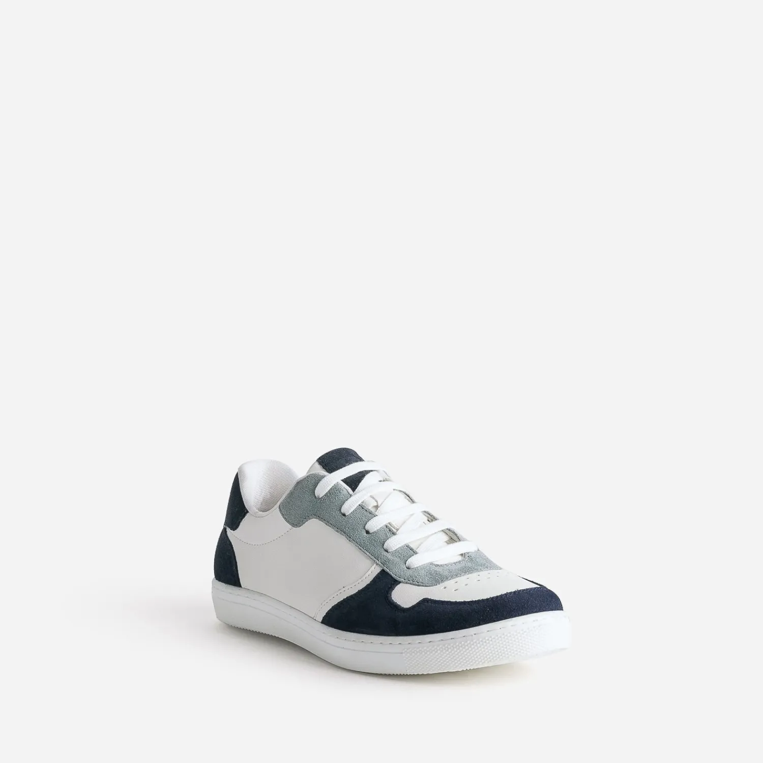 Buggy Baskets^Tennis he, marine et bleu grisé BLANC