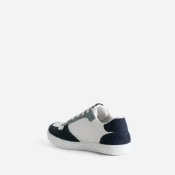 Buggy Baskets^Tennis he, marine et bleu grisé BLANC