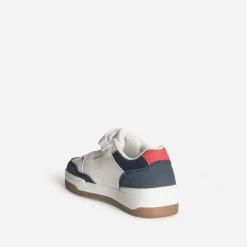 Buggy Baskets^Tennis he, marine et rouge BLANC