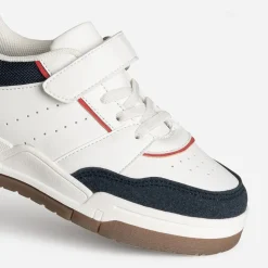 Buggy Baskets^Tennis he, marine et rouge BLANC