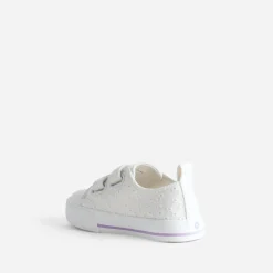 Buggy Baskets^Tennis he toile broderie anglaise BLANC