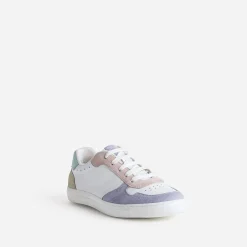 Buggy Baskets^Tennis cuir et pastel BLANC