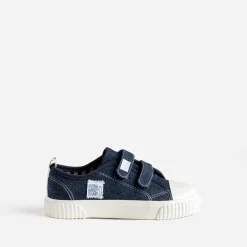 Buggy Baskets^Tennis toile façon jean MARINE