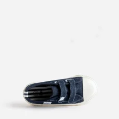 Buggy Baskets^Tennis toile façon jean MARINE